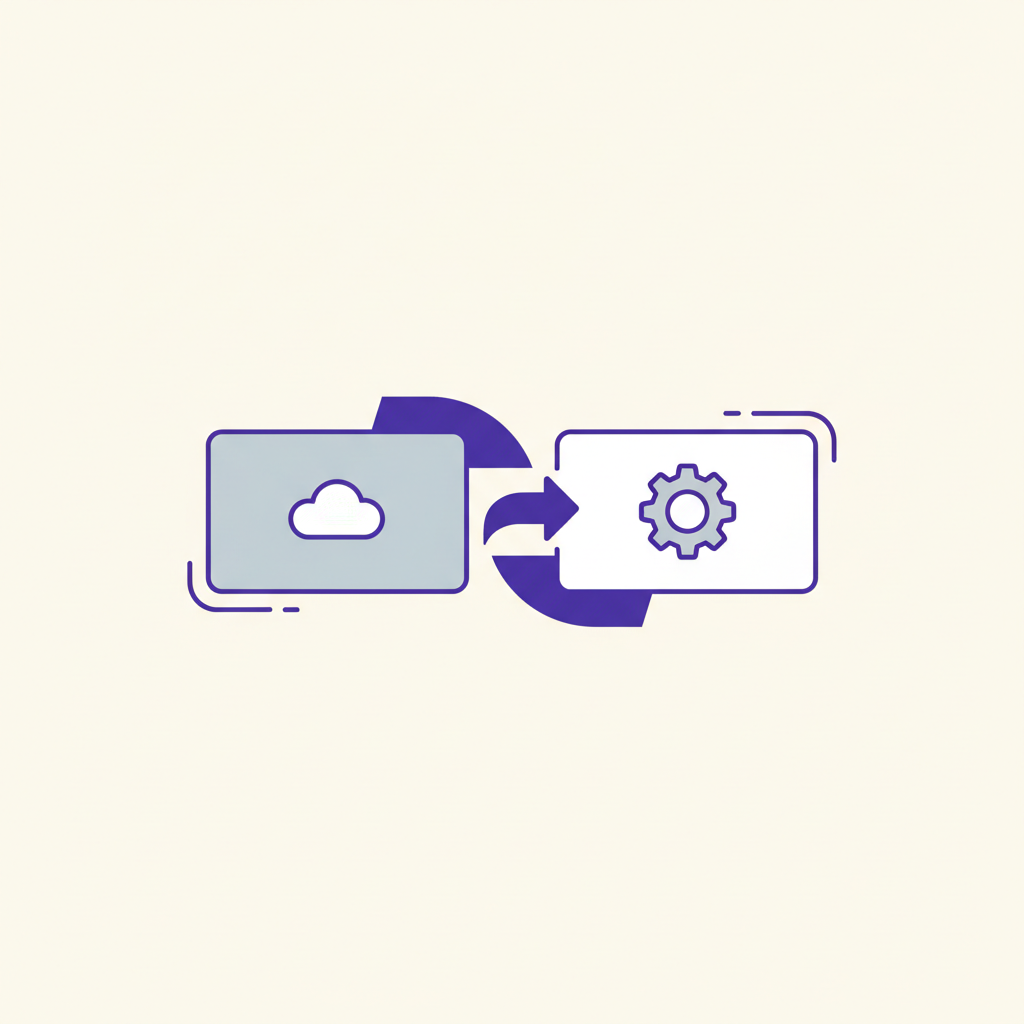 Illustration of two business logos on puzzle pieces connecting together.