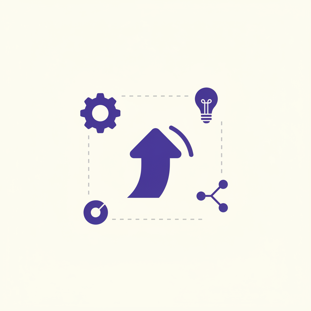 An illustration of a founder using a magnet to pull users away from a competitor's product page.